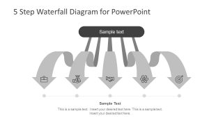 Professional Presentation Waterfall Template