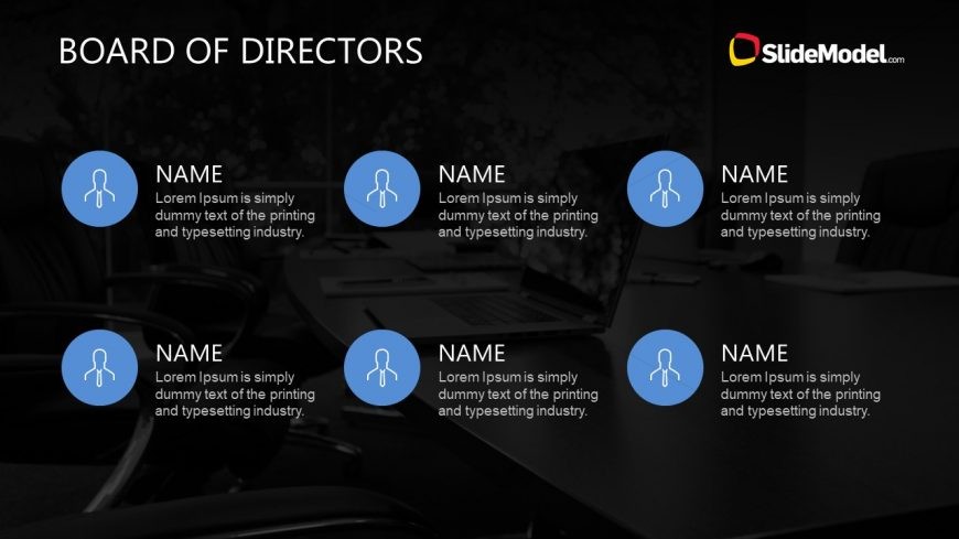Infographic Board of Directors List 