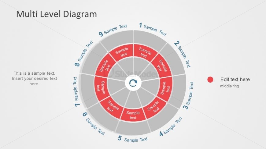 Circular Phase PowerPoint Diagram Template