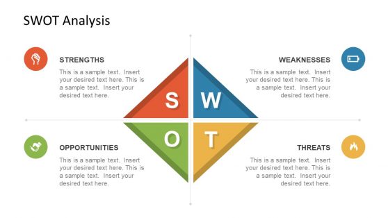 Infographic Slide of SWOT Analysis