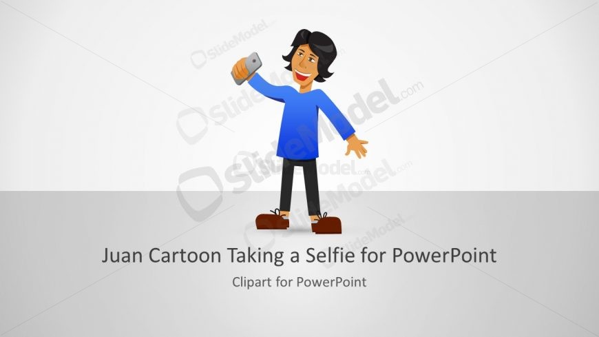 Casual Cartoon Character Clipart