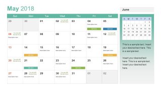 Calendar PowerPoint of May