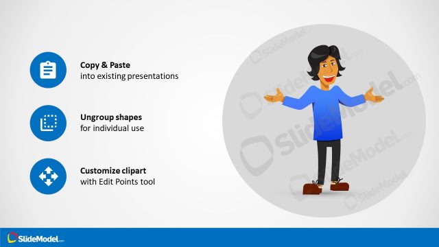 Customizable Illustration Presentation of Juan