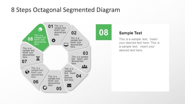 Presentation PowerPoint Octagonal Diagram