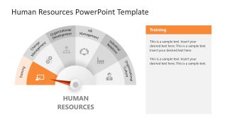 PowerPoint Template for Human Resources Diagram Presentation 