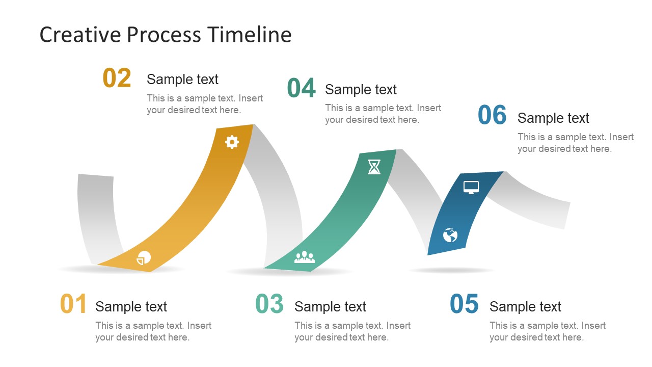 Timeline Presentation of 6 Milestones