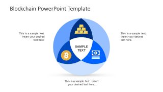 Vector Design Template of Blockchain