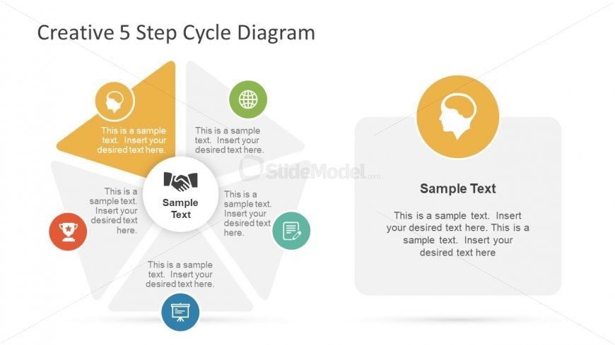 Cool Infographics Template of Editable Shapes