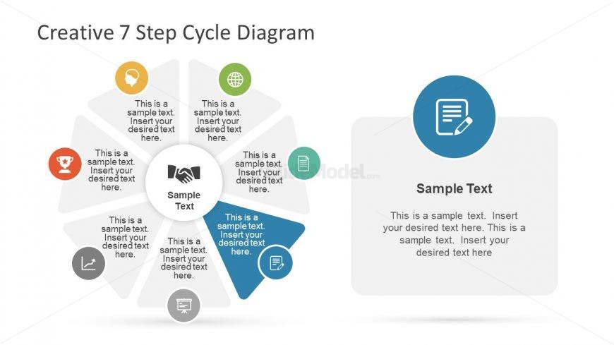 Business Presentation Model Slide