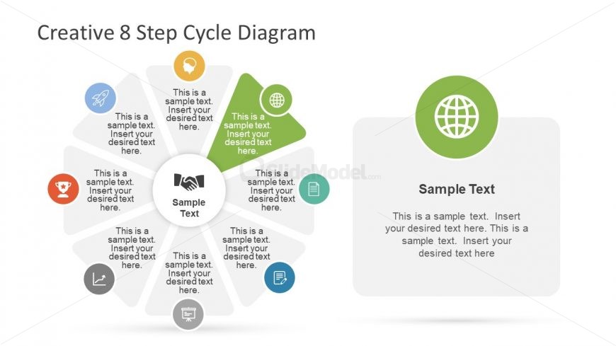 Business PowerPoint Continuous Improvement Model