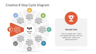 Achievement Stage of PowerPoint Diagram