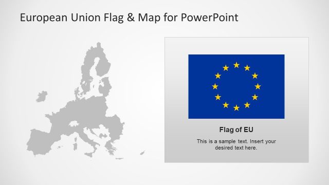 Flag PowerPoint of European Union