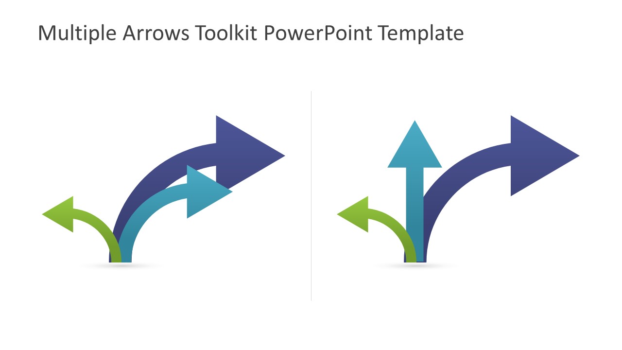 Flat Pointing Arrow Clip Art 