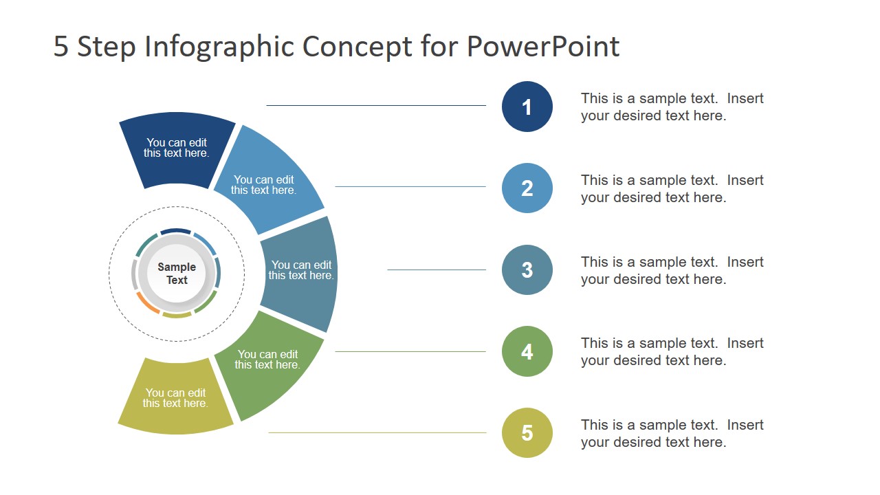 5 step infographic