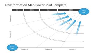 Faded Arrow Icons for Transformation Map