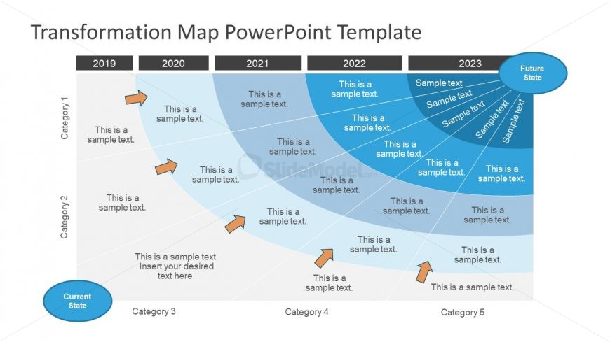 Blue Theme Transformation PowerPoint