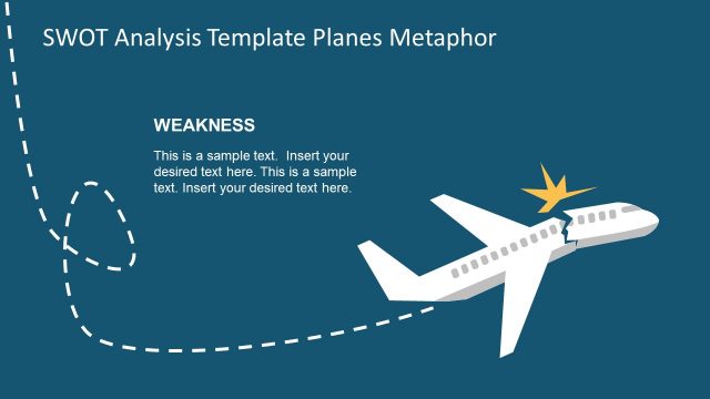 Plane Metaphor Template Diagram