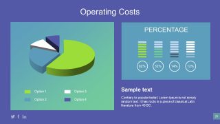 Pie Chart Diagram Data Driven Template