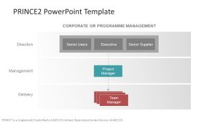 Hierarchy PowerPoint of PRINCE2