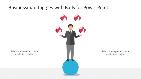 Creative Juggle Metaphor Slide