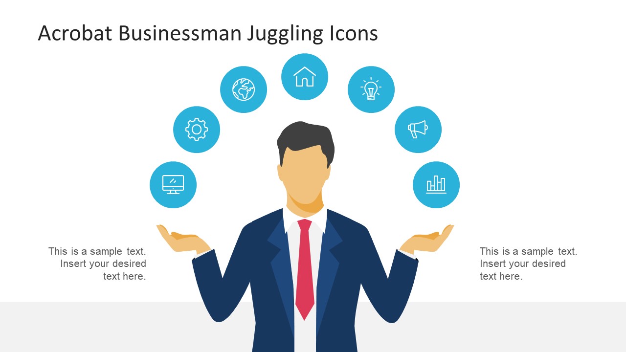 Presentation of Multi Tasking Icons