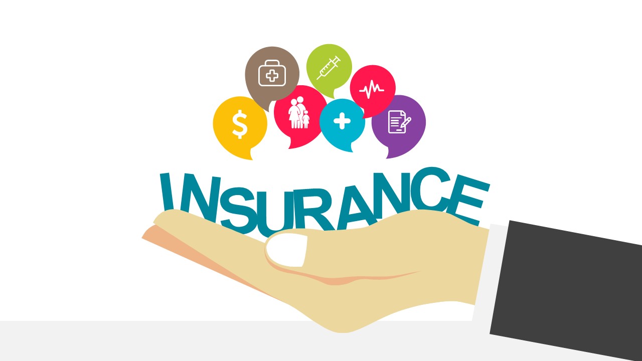 Modern Insurance Industry PowerPoint Template  SlideModel