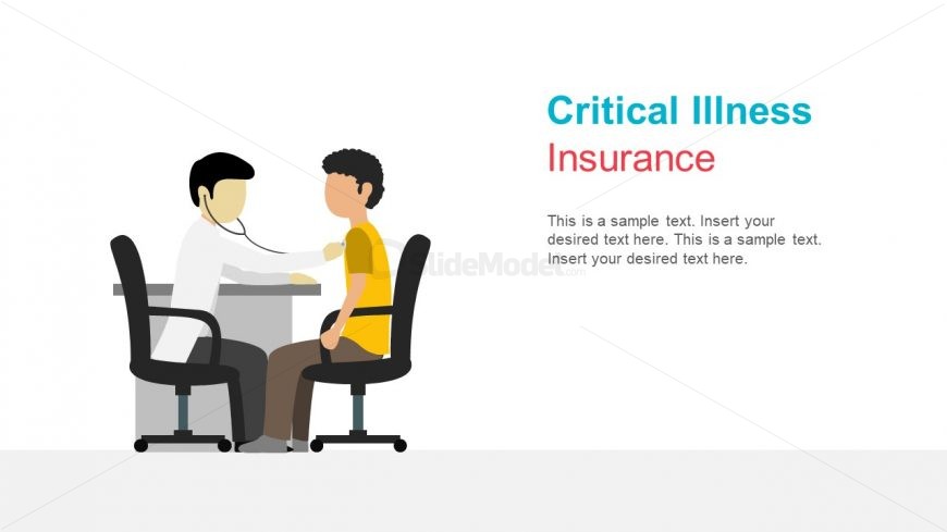 Doctor Checkup Slide Illustration