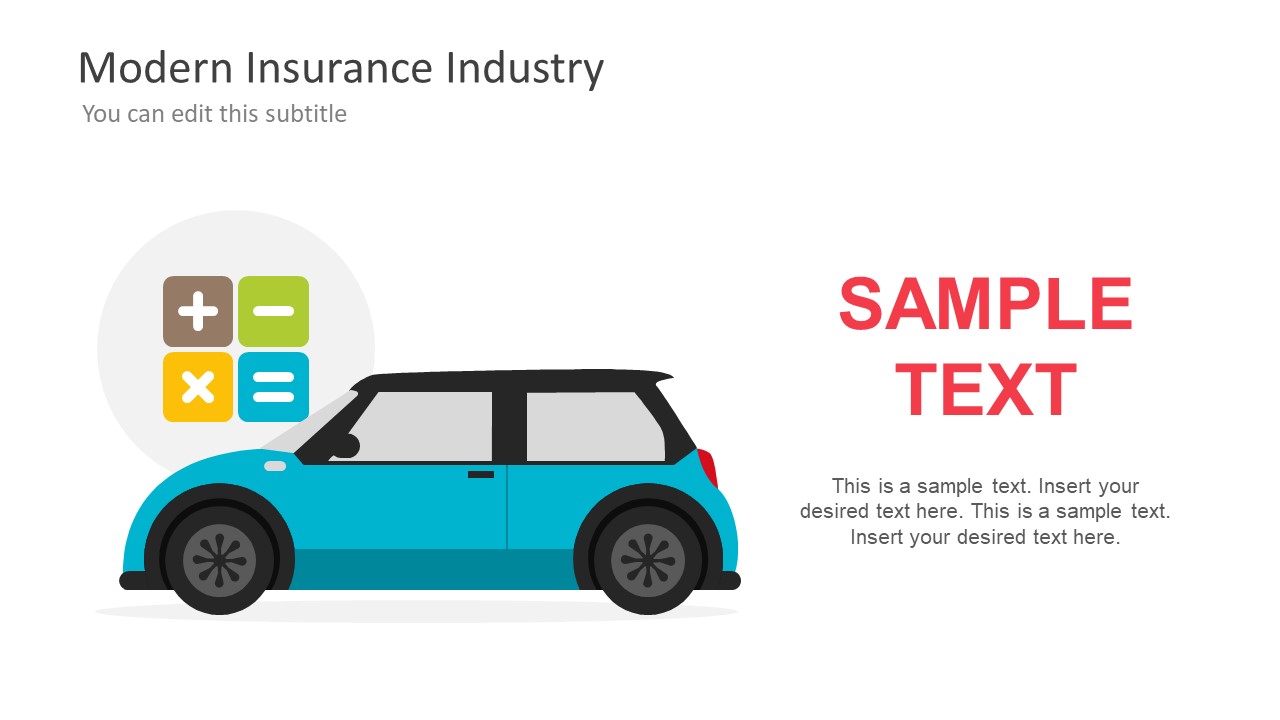 Car Insurance Coverage Calculation PPT - SlideModel