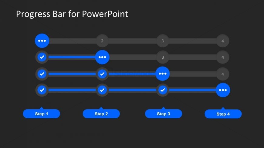 Growth Horizontal Bar Template