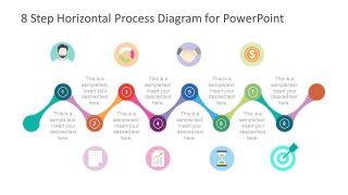 8 Step Diagram Template of Illustrations