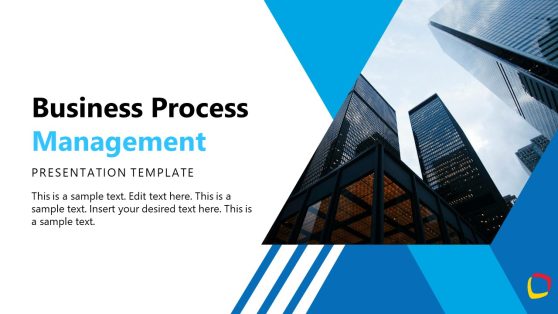 Business Process Management Template Title Slide
