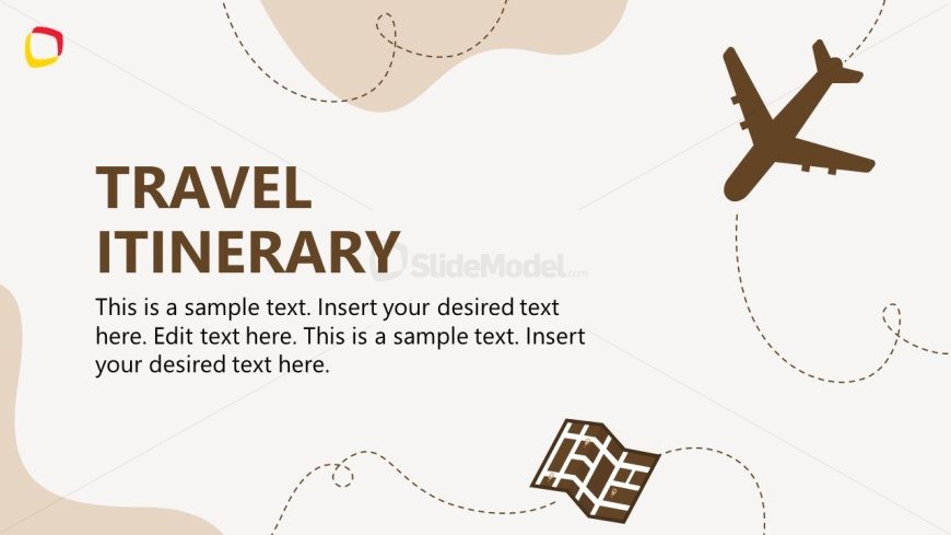 Travel Itinerary PowerPoint Presentation Slide