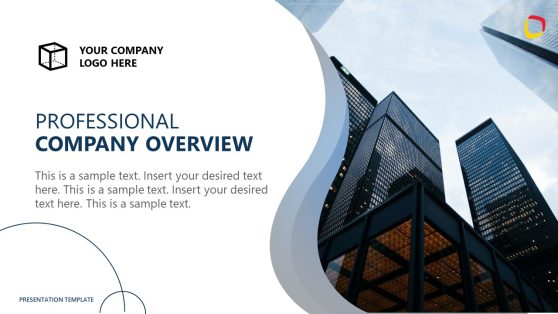 Company Profile Presentation Template - Title Slide 