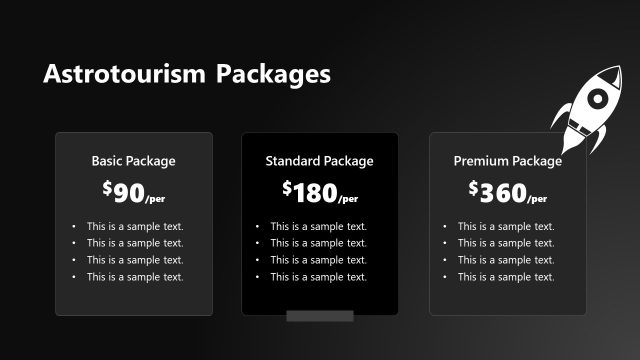 Astrotourism Packages Slide Template