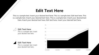 Area Plot PPT Slide for Data Presentation 