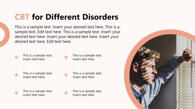 CBT for Different Disorders PPT Slide