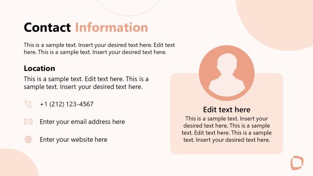 Contact Information Slide – CBT Template