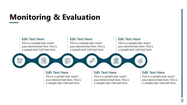 Monitoring and Evaluation Diagram Slide