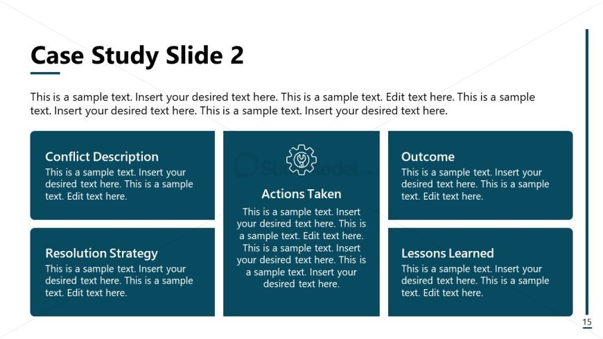 PowerPoint Slide for Case Study Presentation 