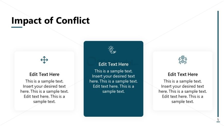 Conflict Resolution Template for Presentation 