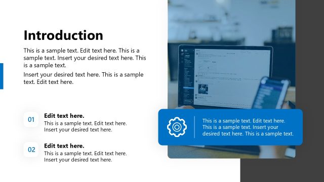 Slide for Introduction – Professional Sales Proposal Template