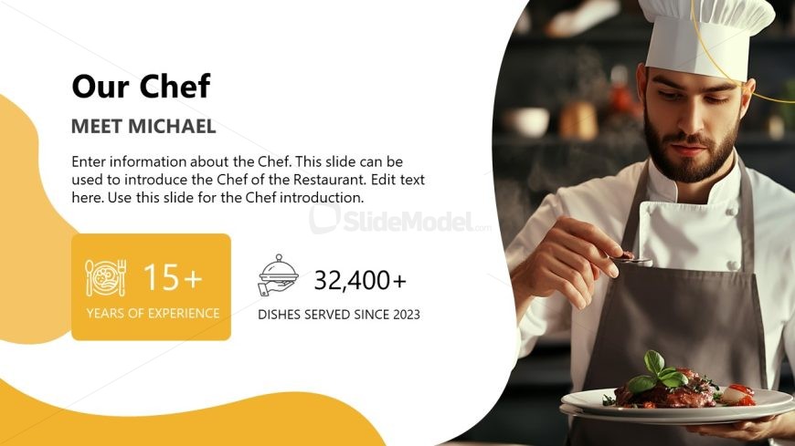 Restaurant Company Profile Slide Template 