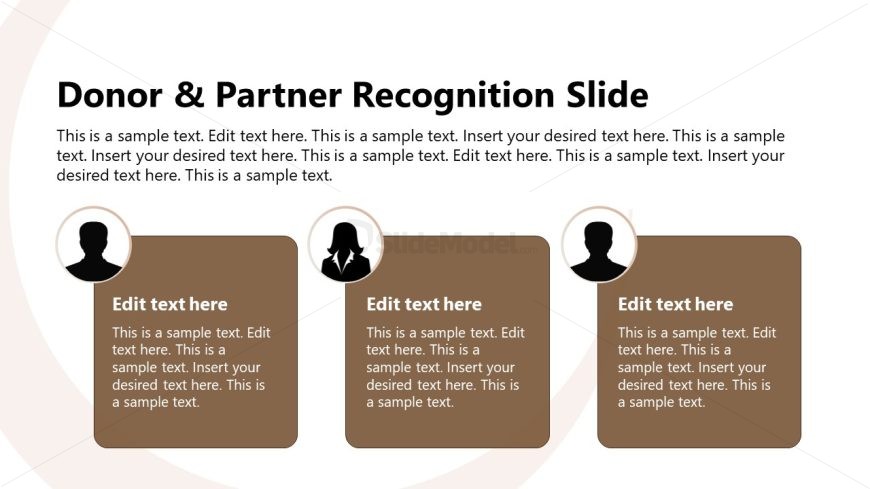 Editable Non-Profit Organization Slide