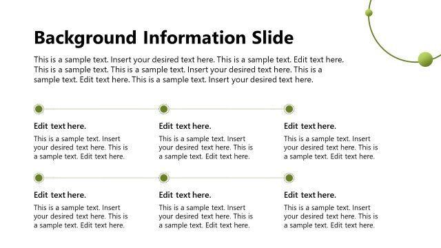 Background Information PowerPoint Slide