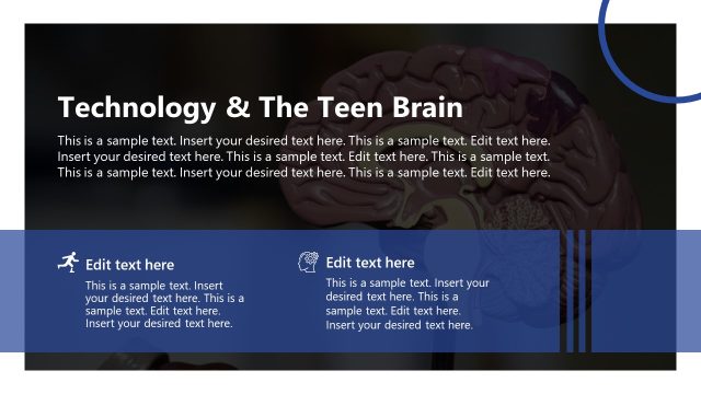 Technology & The Teen Brain PPT Slide