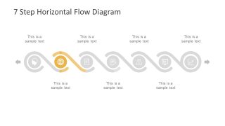 PowerPoint Timeline Globe Shape Design