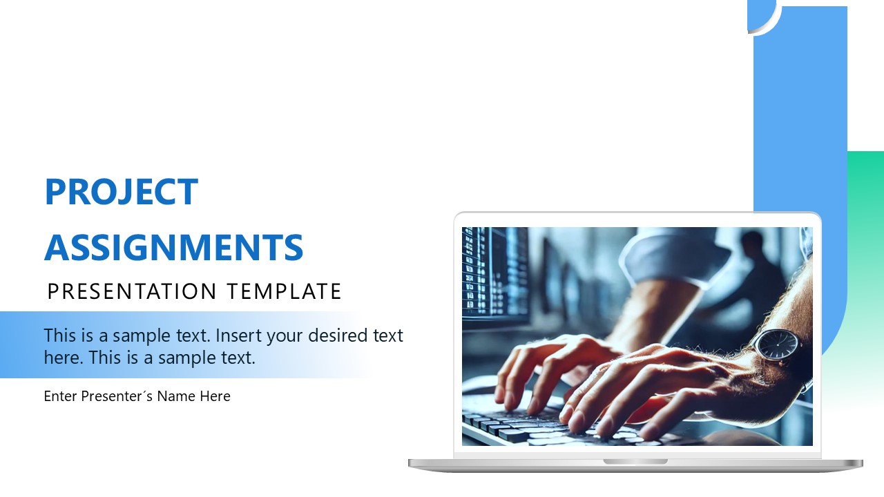 Project Assignments PPT Template Slide 