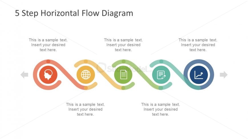 Diagram of Infographic Circular Icons