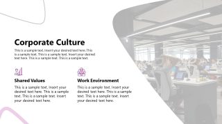 Corporate Culture Presentation Template 