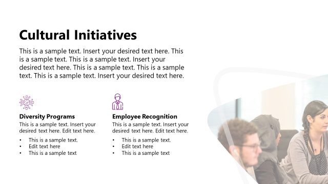 Cultural Initiatives PPT Slide Template